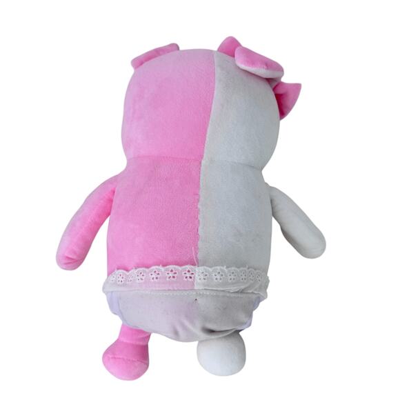 Anime Monokuma Monomi Danganronpa Plush Pink White Stuffed Toy - Picture 2 of 6